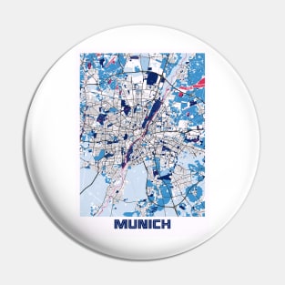 Munich - Germary MilkTea City Map Pin