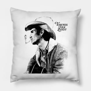 Townes Van Zandt Pillow