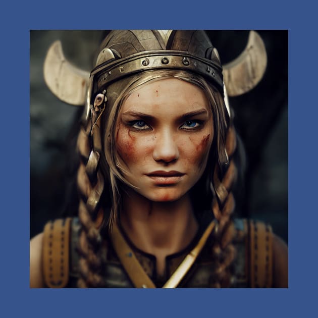 Viking Shield Maiden by Grassroots Green