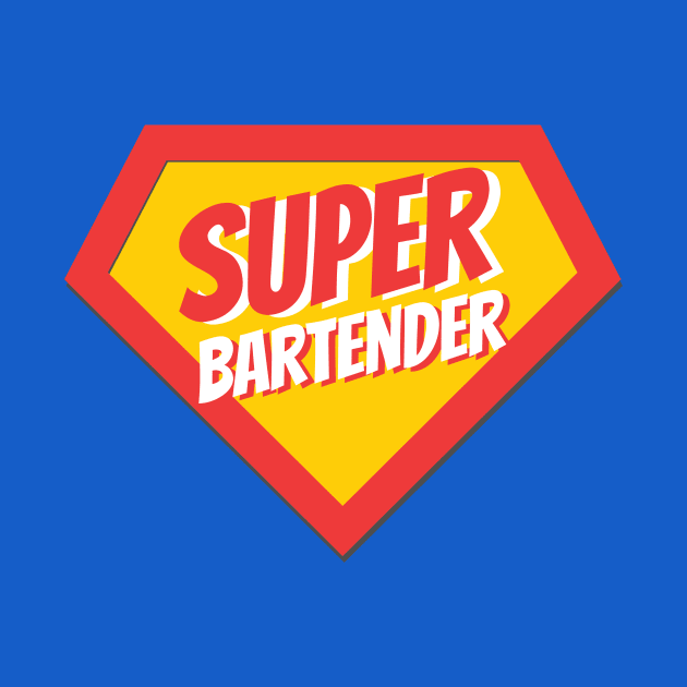 Bartender Gifts | Super Bartender by BetterManufaktur