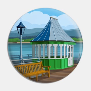 Garth Pier in Bangor, North Wales Pin