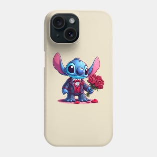 Valentines Day Stitch, Stitch Love Phone Case