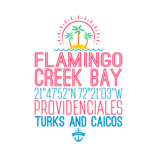 Flamingo Creek Bay, Providenciales, Turks and Caicos Islands T-Shirt