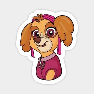 SKYE PAW PATROL FAN ART DESIGN Magnet