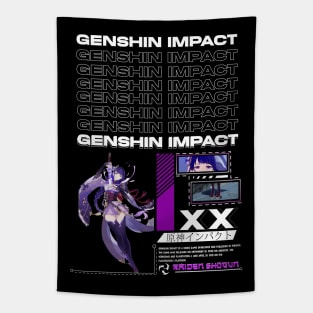 Raiden Shogun - Ghenshin Impact Tapestry