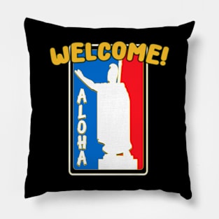 WELCOME (ALOHA) BEACHWARE Pillow