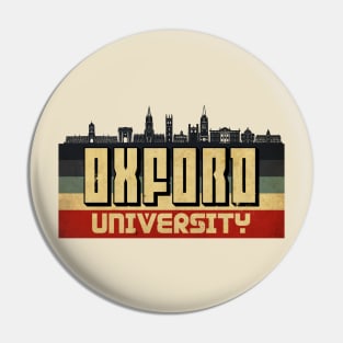 Oxford University Vintage Pin