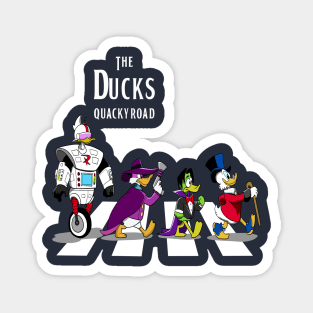 The Ducks quacky road Magnet