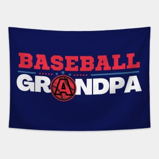 Baseball grandpa Tapestry