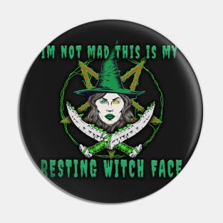 This is my resting Witch face Pin