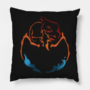 Dragon flame Pillow