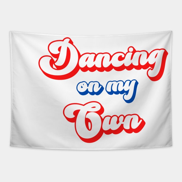 Retro Dancing on My Own Phillies World Series Tapestry by Mix Master Repeat