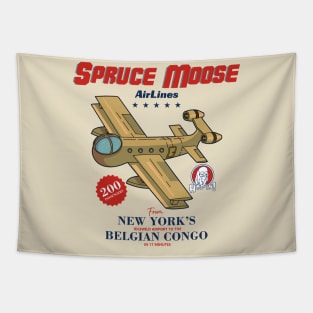 Spruce Moose AirLines Tapestry