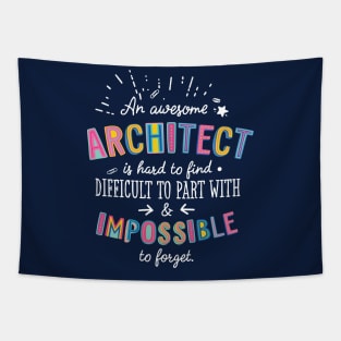 An awesome Architect Gift Idea - Impossible to Forget Quote Tapestry