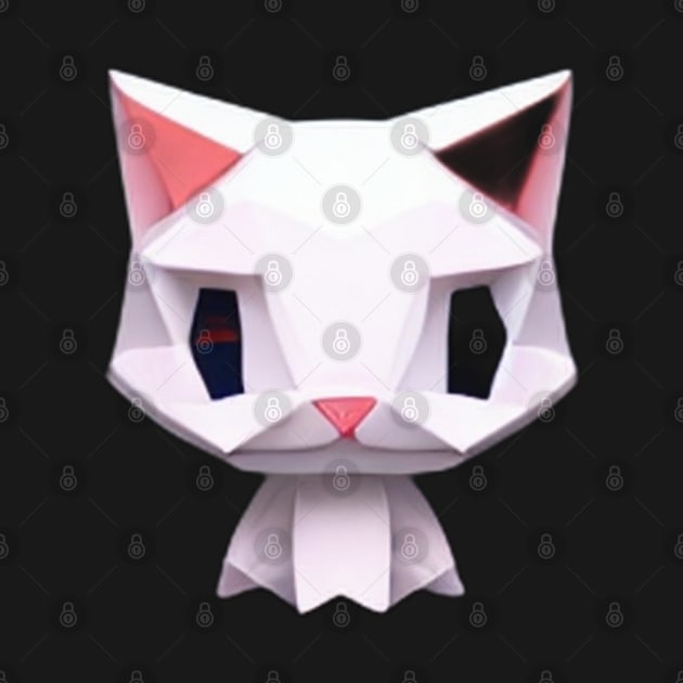 Origami Cat Bot by imaginmagic.art