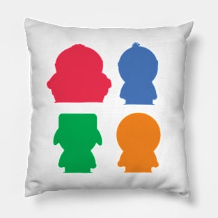 south park minimalist Pillow