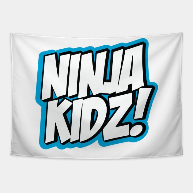 Ninja Kidz Tapestry by TypeTees