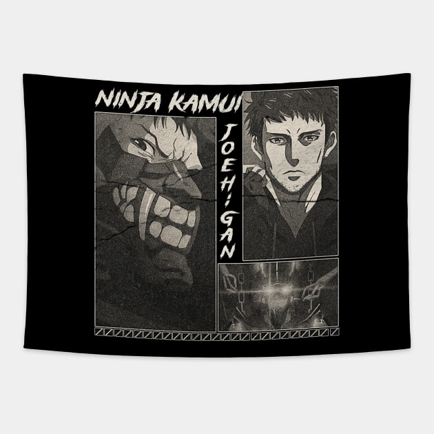 Ninja Tapestry by Kaine Ability