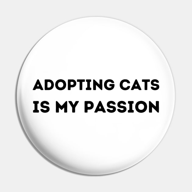 Adopting cats is my passion Pin by Fayn