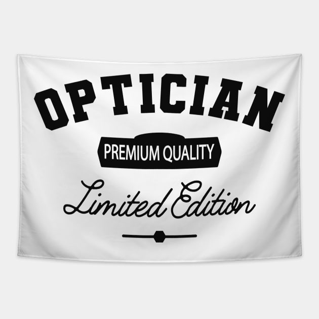 Optician - Premium Quality Limited Edition Tapestry by KC Happy Shop