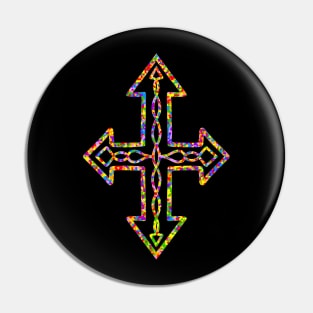 RAINBOW Cross Pin