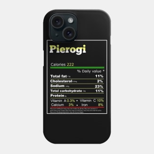 pierogi nutrition Phone Case