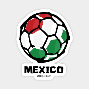 Mexico Football Country Flag Magnet