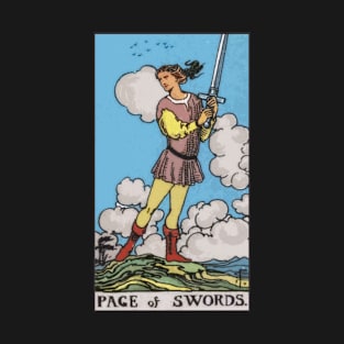 Tarot Card = Page of Swords T-Shirt