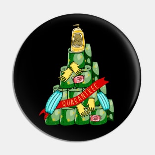 Quarantree 2020 Quarantine Christmas Tree Pin