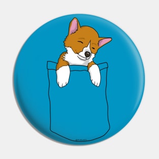 Pocket Corgi Pin