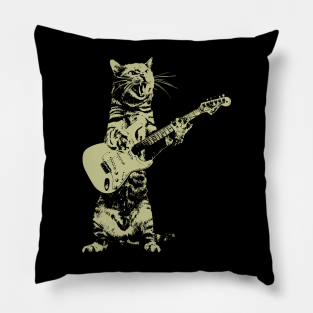 guitar throw pillows
