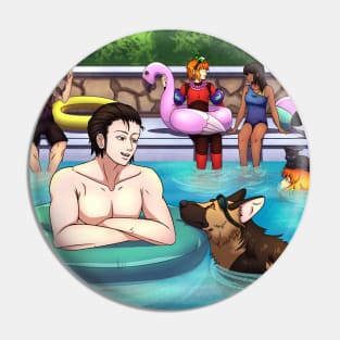 Pool Party Pin