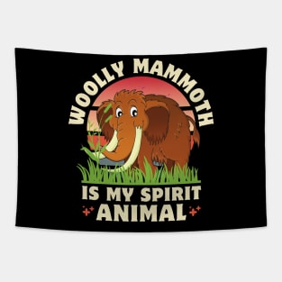 Woolly Mammoth Is My Spirit Animal Tapestry