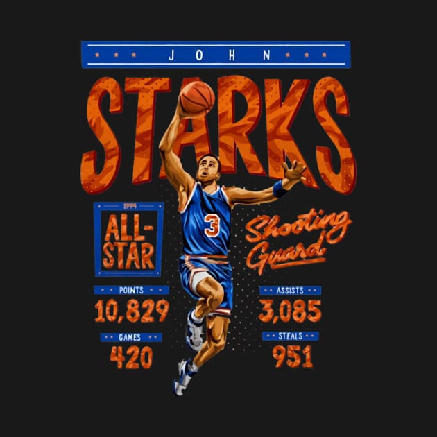 John Starks New York Stats by Erianna Bee