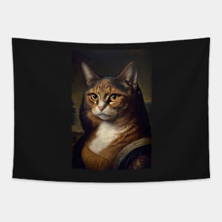 Cool portrait of a Cat Tapestry