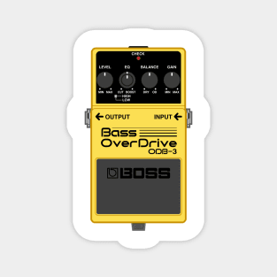 Boss ODB-3 Bass OverDrive Guitar Effect Pedal Magnet