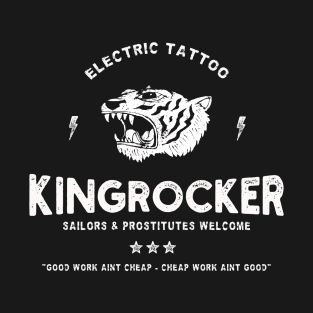 vintage tattoo parlour for sailors and prostitutes T-Shirt