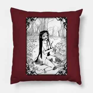 Tree Girl Pillow