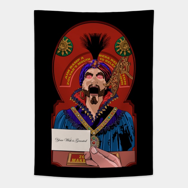 The soothsayer Tapestry by PCMdesigner