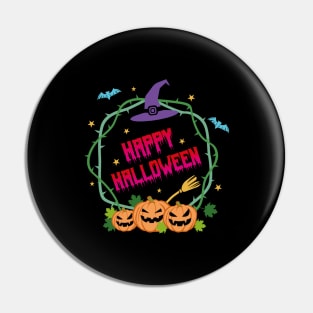 Happy Halloween Party Costume Gift for a Halloween Lover Pin