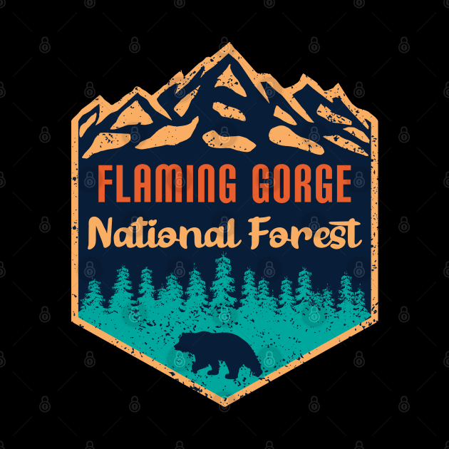 Flaming Gorge national forest by Tonibhardwaj