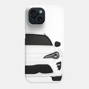 GT86 White + black Phone Case