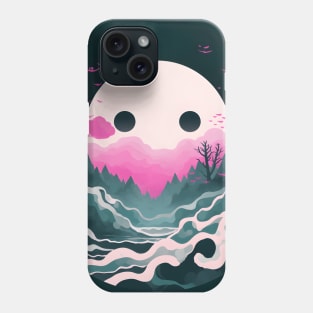 Ghostly Moonrise Phone Case