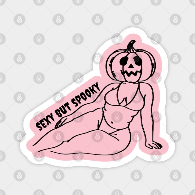 Sexy But Spooky Magnet by M.Y