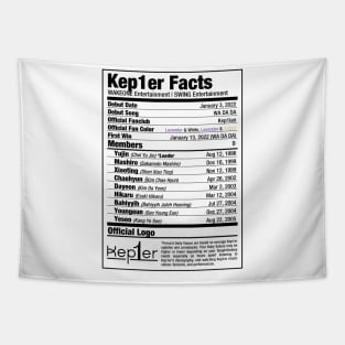 Kep1er Nutritional Facts 2 Tapestry