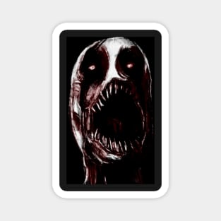 evil scream Magnet