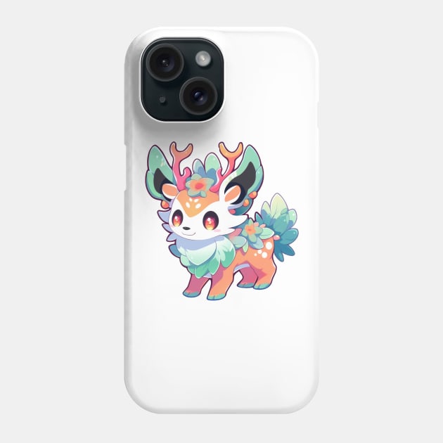 Cute Chibi Kirin Creature Phone Case by SundayDonuts