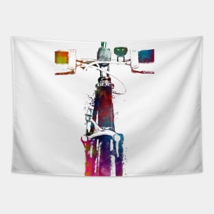 Cycling Bike sport art #cycling #sport Tapestry