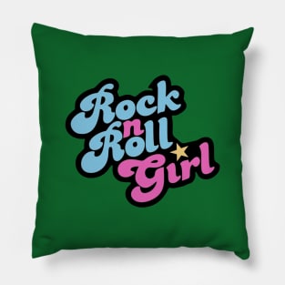 Rock N Roll Girl Pillow