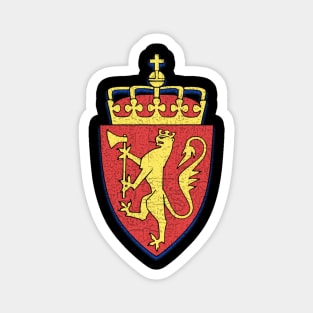 Norwegian Coat of Arms (No Text) Magnet